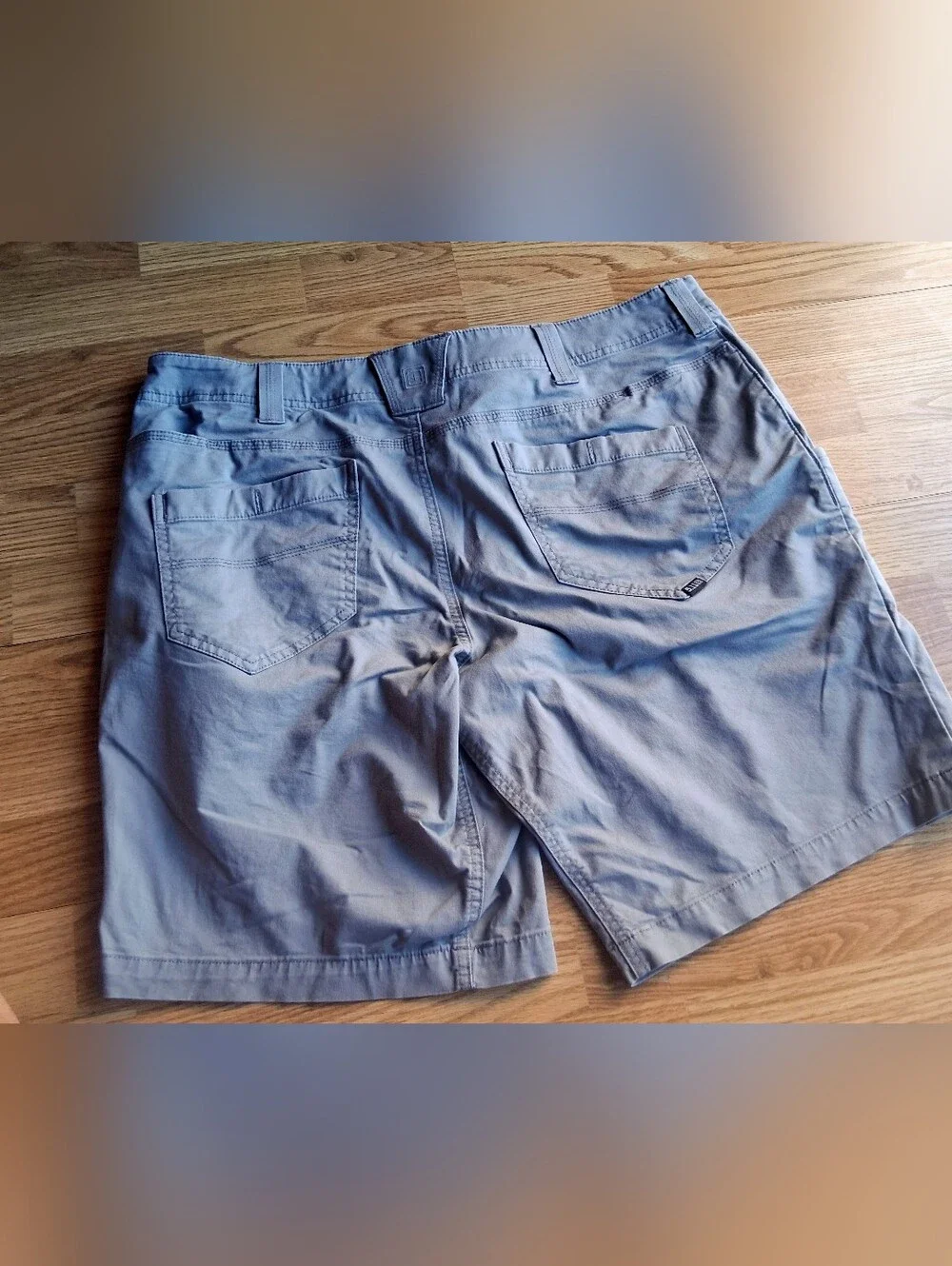 5.11 Mens Gray Shorts. Used gently. Sz 36